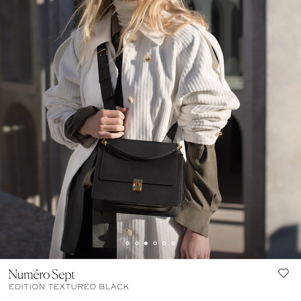 POLENE bag Numero Sept / Worn 2x/ NO WEAR